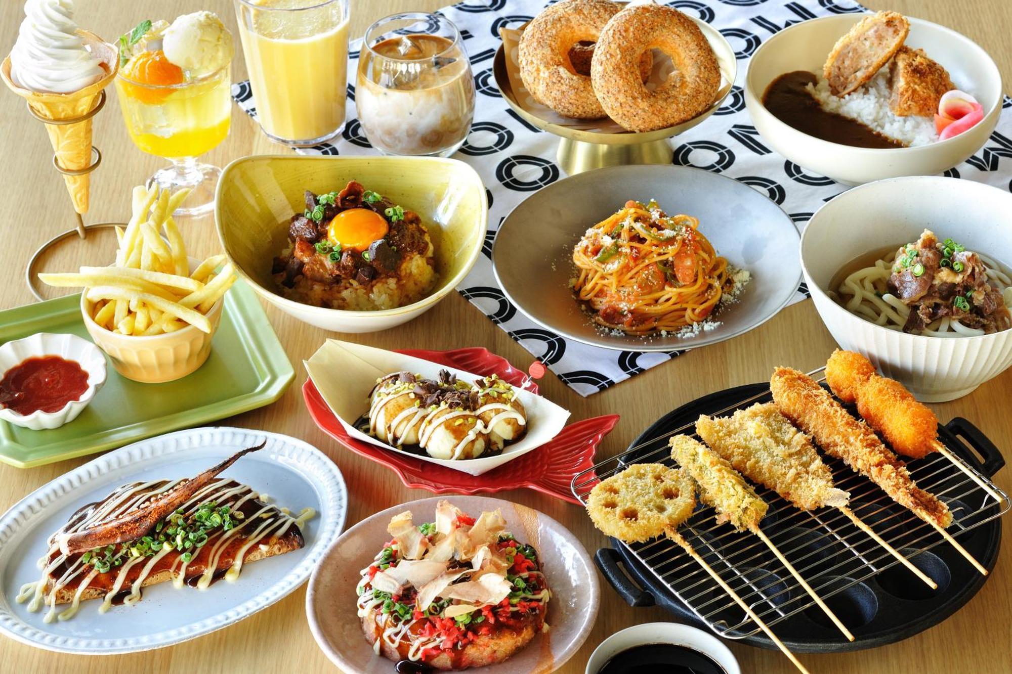 Omo7 Osaka By Hoshino Resorts Ngoại thất bức ảnh A selection of Japanese tapas