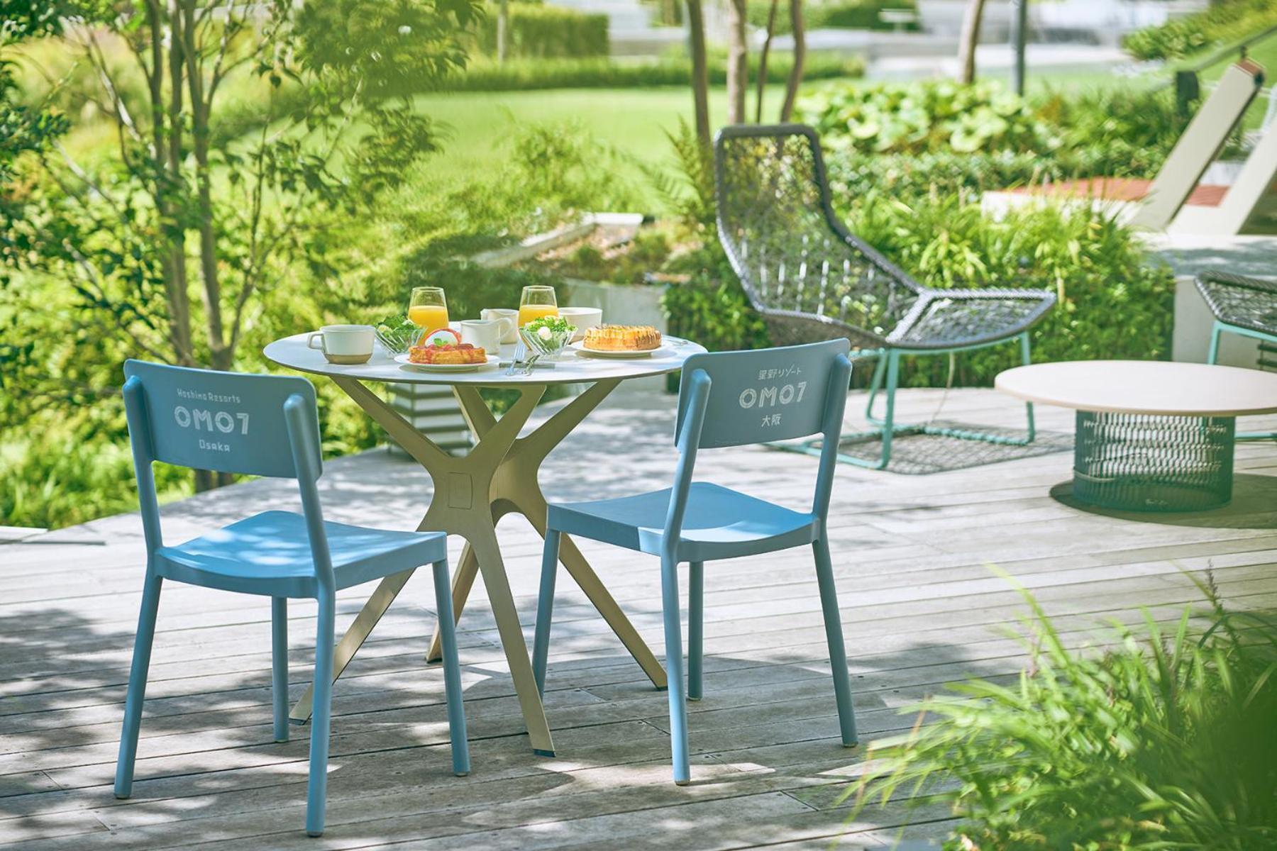 Omo7 Osaka By Hoshino Resorts Ngoại thất bức ảnh Garden furniture